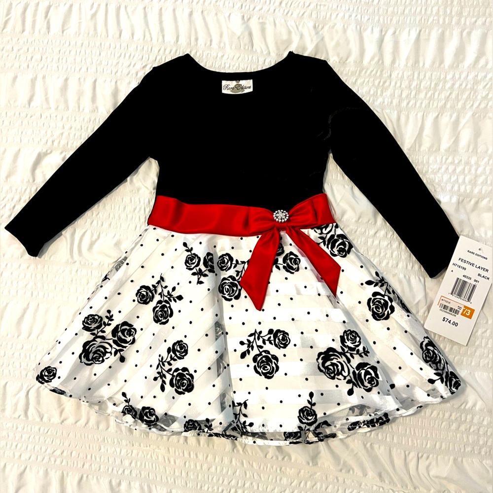 Girls holiday dress. Size 3T